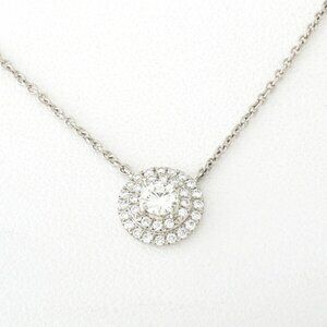 Tiffany Soleste necklace with double halo